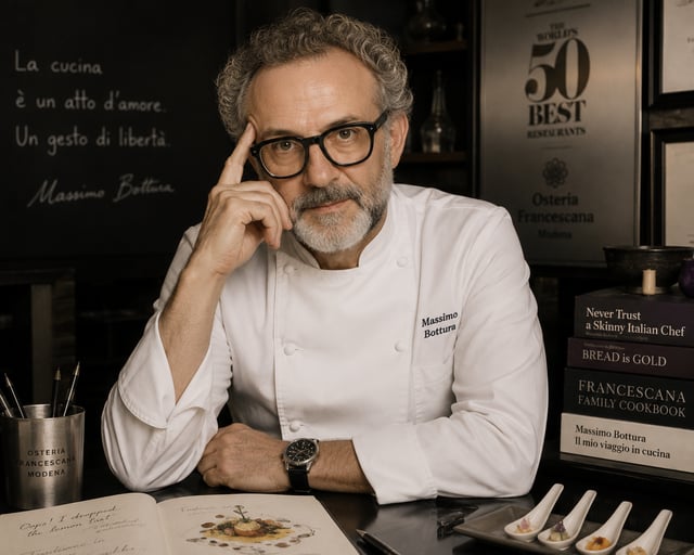 Massimo Bottura — Osteria Francescana, twice the world's best restaurant