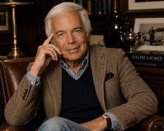Ralph Lauren — Founded Polo Ralph Lauren, sold the American dream
