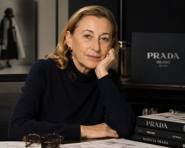 Miuccia Prada — Turned Prada into intellectual luxury