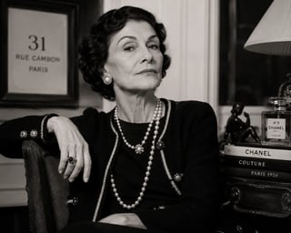 Coco Chanel — Founded Chanel, invented the little black dress