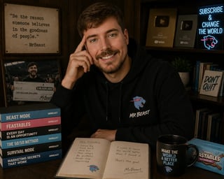 MrBeast — World's most-subscribed YouTuber, 300M+ subscribers