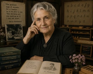 Maria Montessori — Created the Montessori method of education