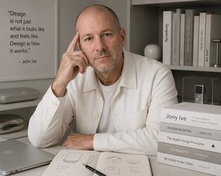 Jony Ive — Designed the iPhone, iMac and iPod at Apple