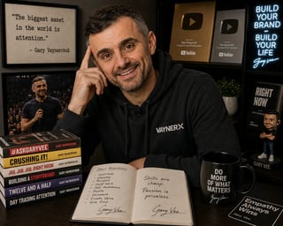 Gary Vaynerchuk — Grew Wine Library then founded VaynerMedia