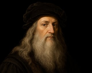 Leonardo da Vinci — Painted the Mona Lisa and designed the future
