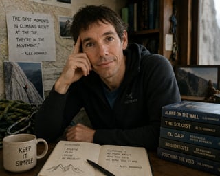 Alex Honnold — Free-soloed El Capitan in the film Free Solo