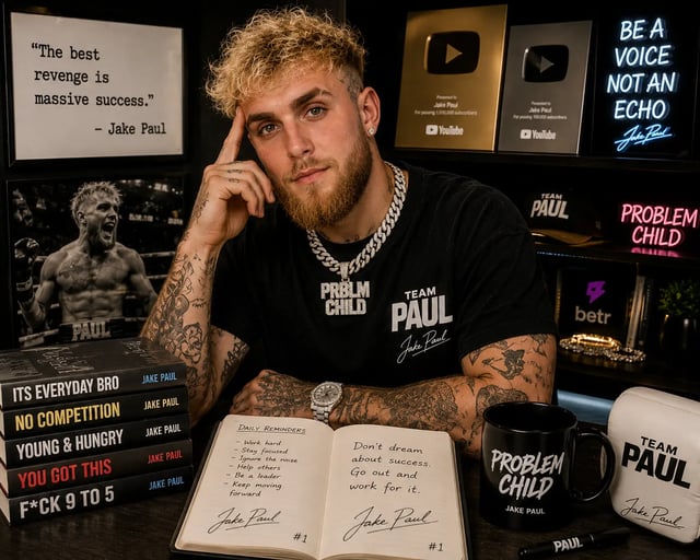 Jake Paul — YouTuber turned professional boxing promoter and star