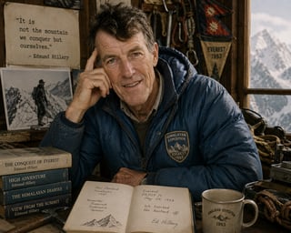 Edmund Hillary — First man to summit Mount Everest