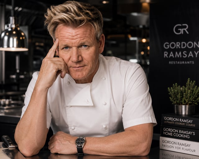 Gordon Ramsay — 16 Michelin stars and Hell's Kitchen