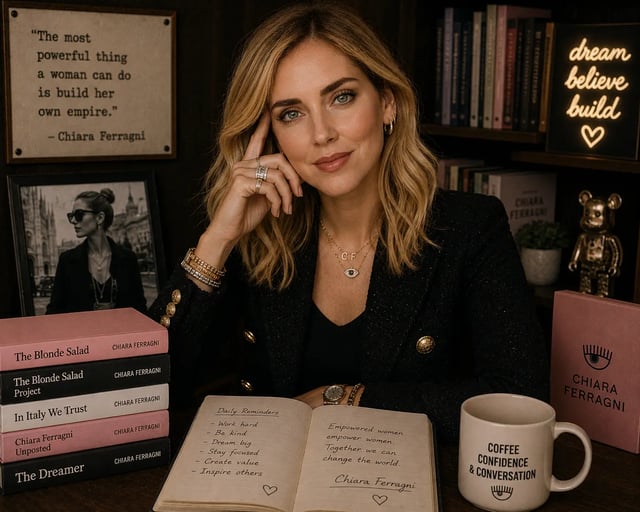 Chiara Ferragni — Turned The Blonde Salad blog into a fashion empire